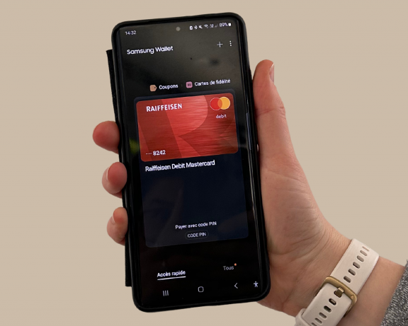 Samsung Pay est désormais disponible pour les cartes de débit Raiffeisen !