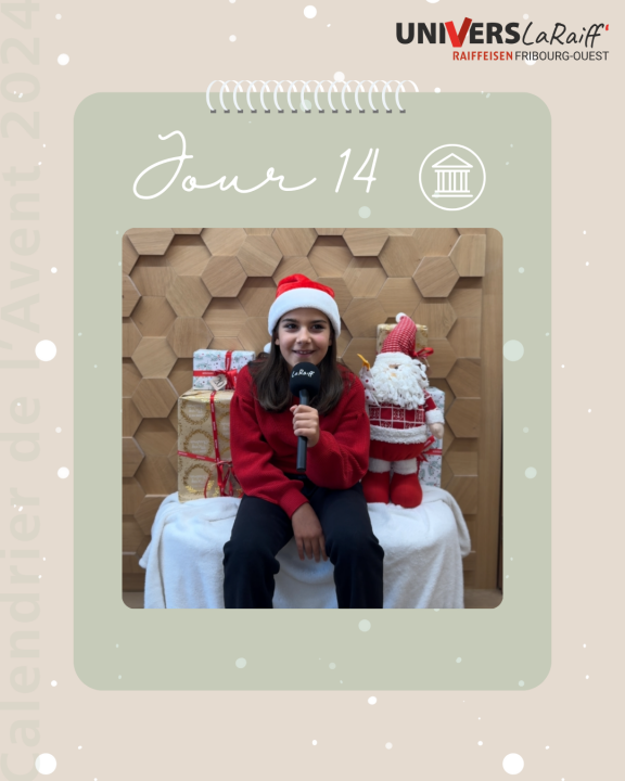 Calendrier de l'Avent 2024 - Gagnant(e) du Jour 14